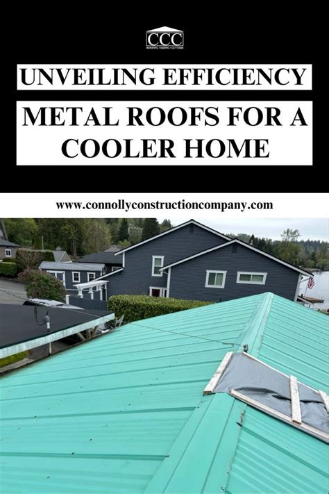 do metal roofs help keep house cool|metal roof cooler.